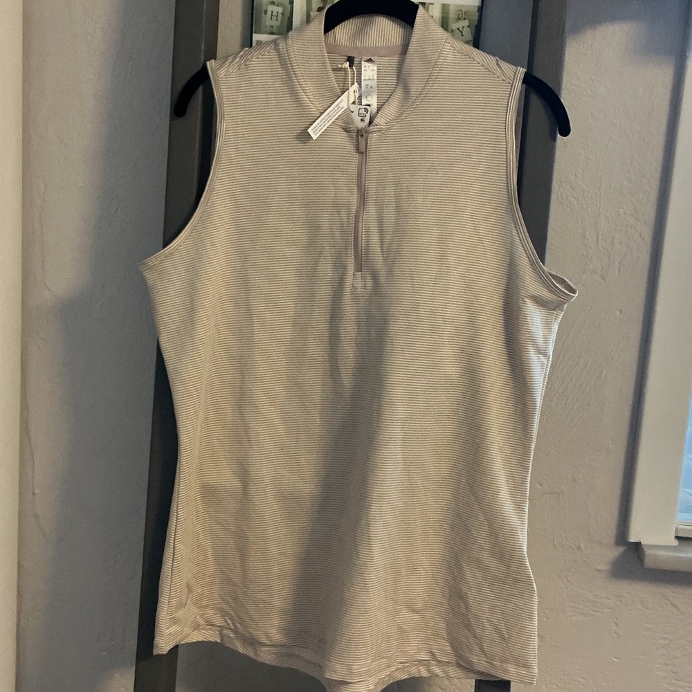 adidas Beige Women's Tank Top